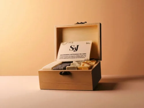Le Coffret Bois 4 Savons SAJ