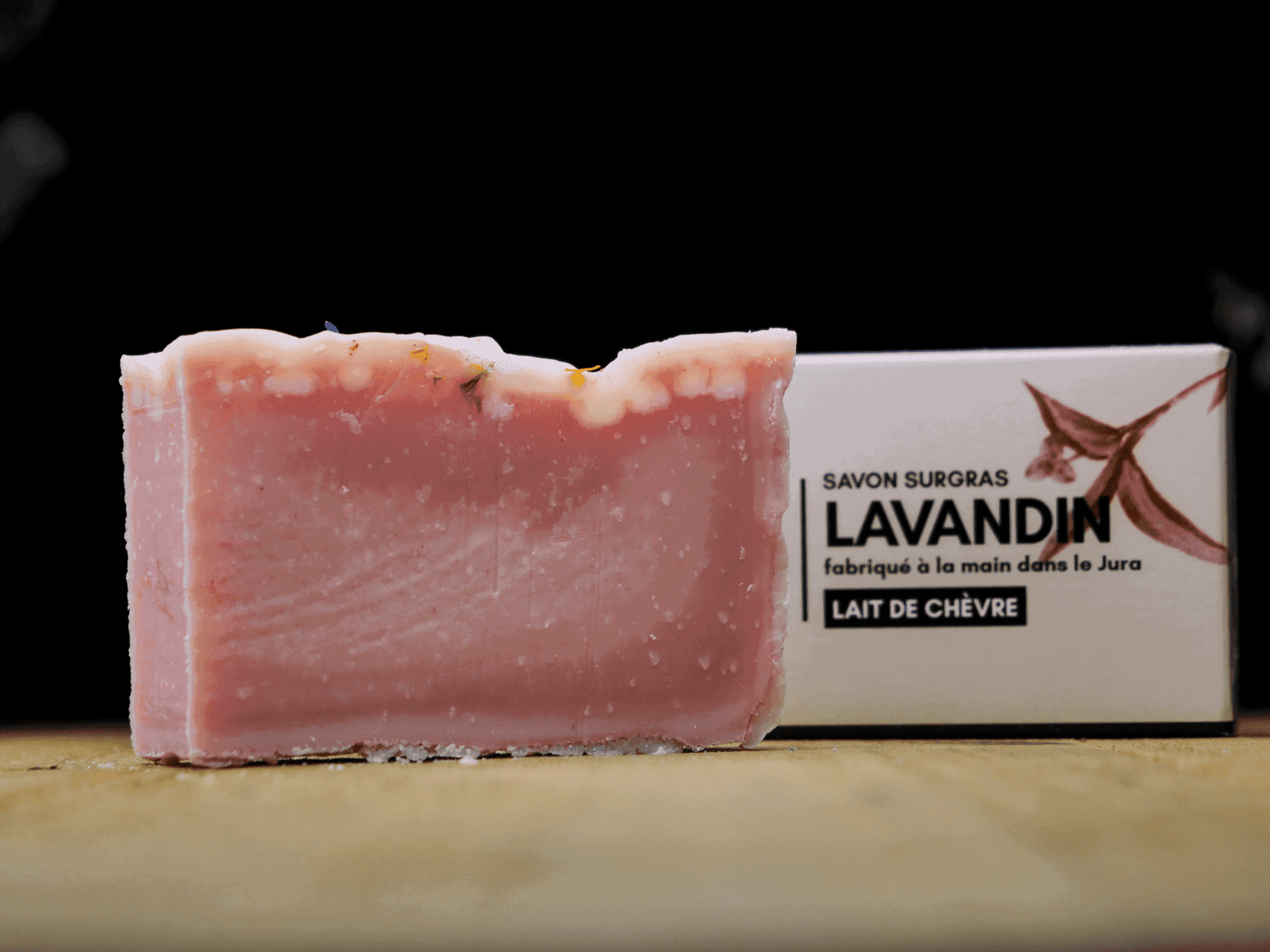 Savon Artisanal Naturel Au Lait De Brebis - Parfum Lavandin Patchouli - Bio & 6% Surgras - Neuf