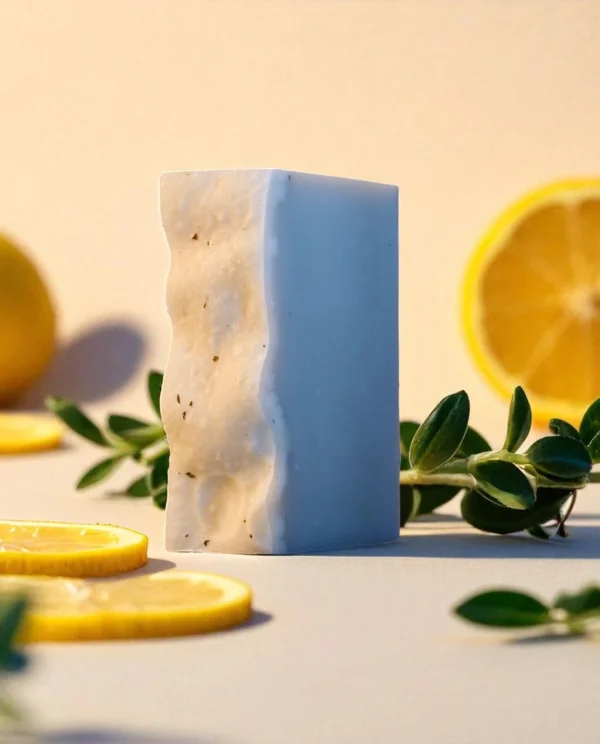Savon Eucalyptus Citronné au Lait de Chèvre Bio