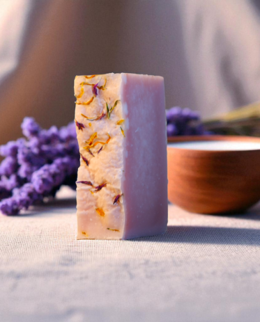 Savon Lait de Chevre Lavandin BIO Surgras