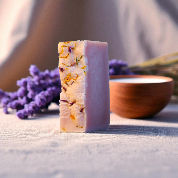 Savon Lait de Chevre Lavandin BIO Surgras