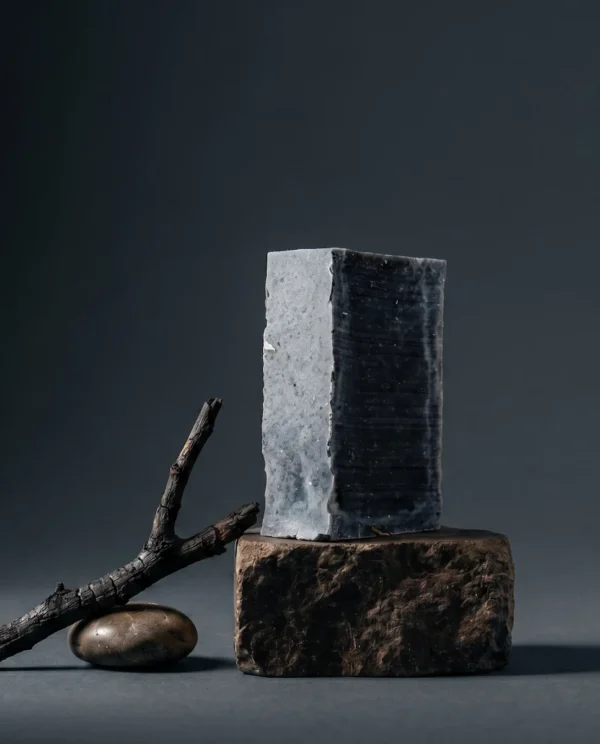 savon lait de chevre charbon actif SAJ