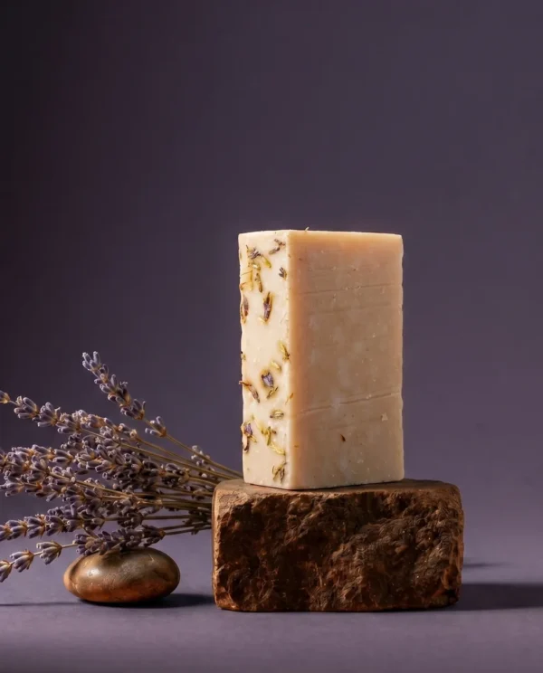 savon lait de chevre lavandin SAJ