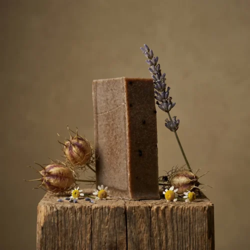Savon saponifié à froid à la nigelle