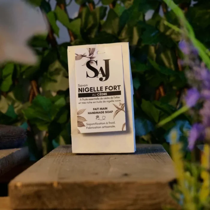 Savon saponifié à froid Nigelle Cèdre