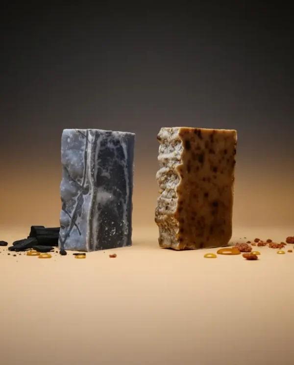 Duo Savon Charbon et Savon Propolis