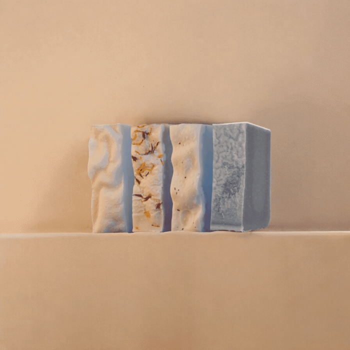 Pack 4 Savons au Lait de Chèvre - Savonnerie Artisanale du Jura