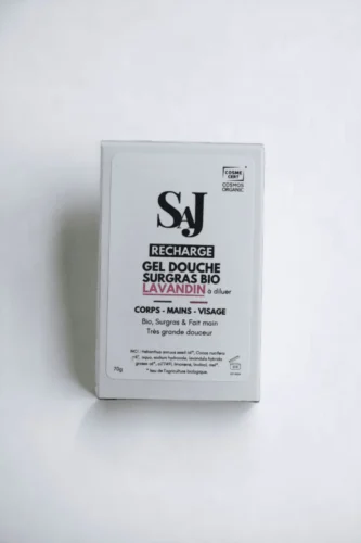 recharge gel douche bio lavandin