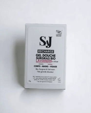 recharge gel douche bio lavandin