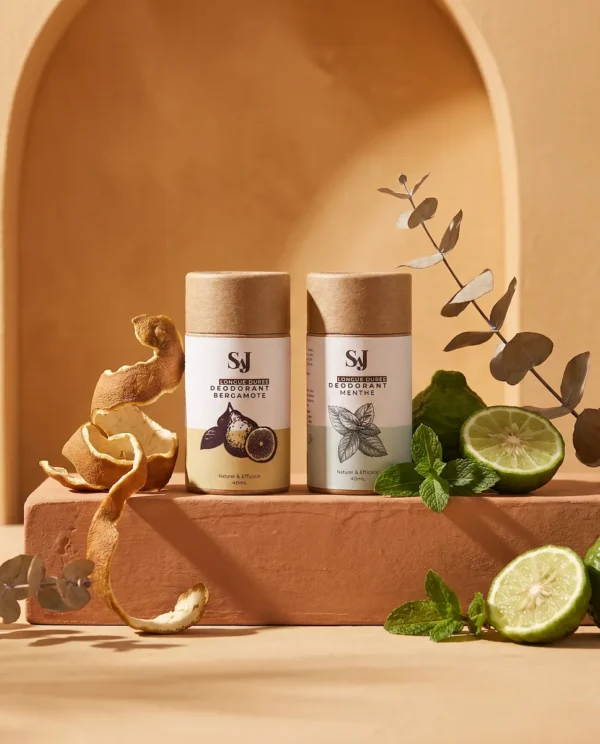 Duo de déodorant naturel - Bergamote & Menthe