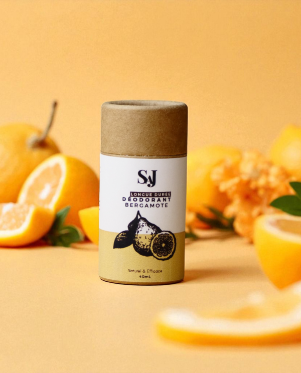 SAJ - Déodorant Solide Naturel Bergamote