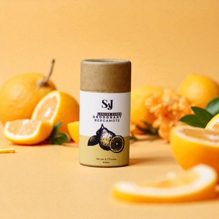 SAJ - Déodorant Solide Naturel Bergamote