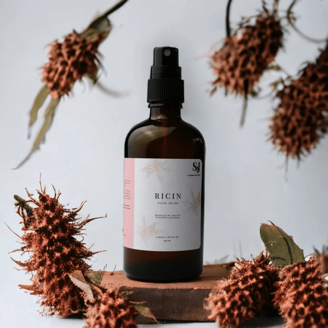 HUILE DE RICIN| 100% Pure Naturelle & Pressée à Froid | Cils Sourcils
