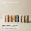 Pack Essentiel - 8 savons saponifiés à froid au choix