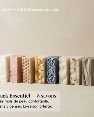 Pack Essentiel - 8 savons saponifiés à froid au choix